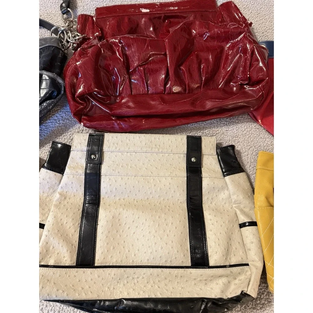 MICHE PRIMA Lot of 6: Purses and Shells. One with Strap. Retired AS IS Condition